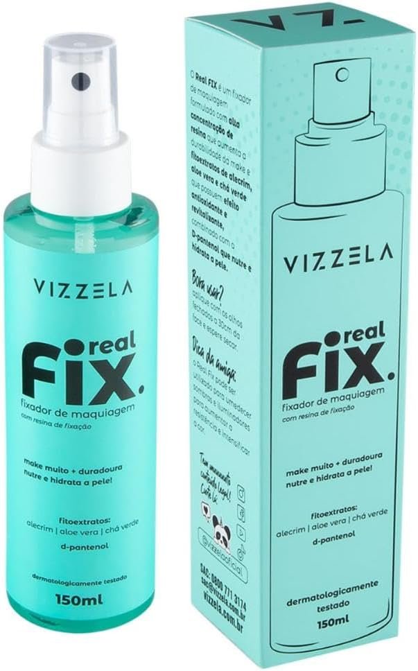 Fixador de Maquiagem Real Fix - 150ml - VZ-57 - Vizzela