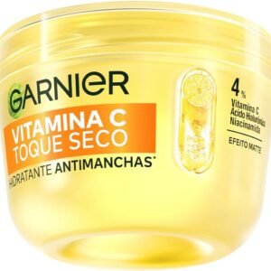 Gel Creme Hidratante Facial Antimanchas Toque Seco, com Vitamina C, Niacinamida e Ácido Hialurônico 85g